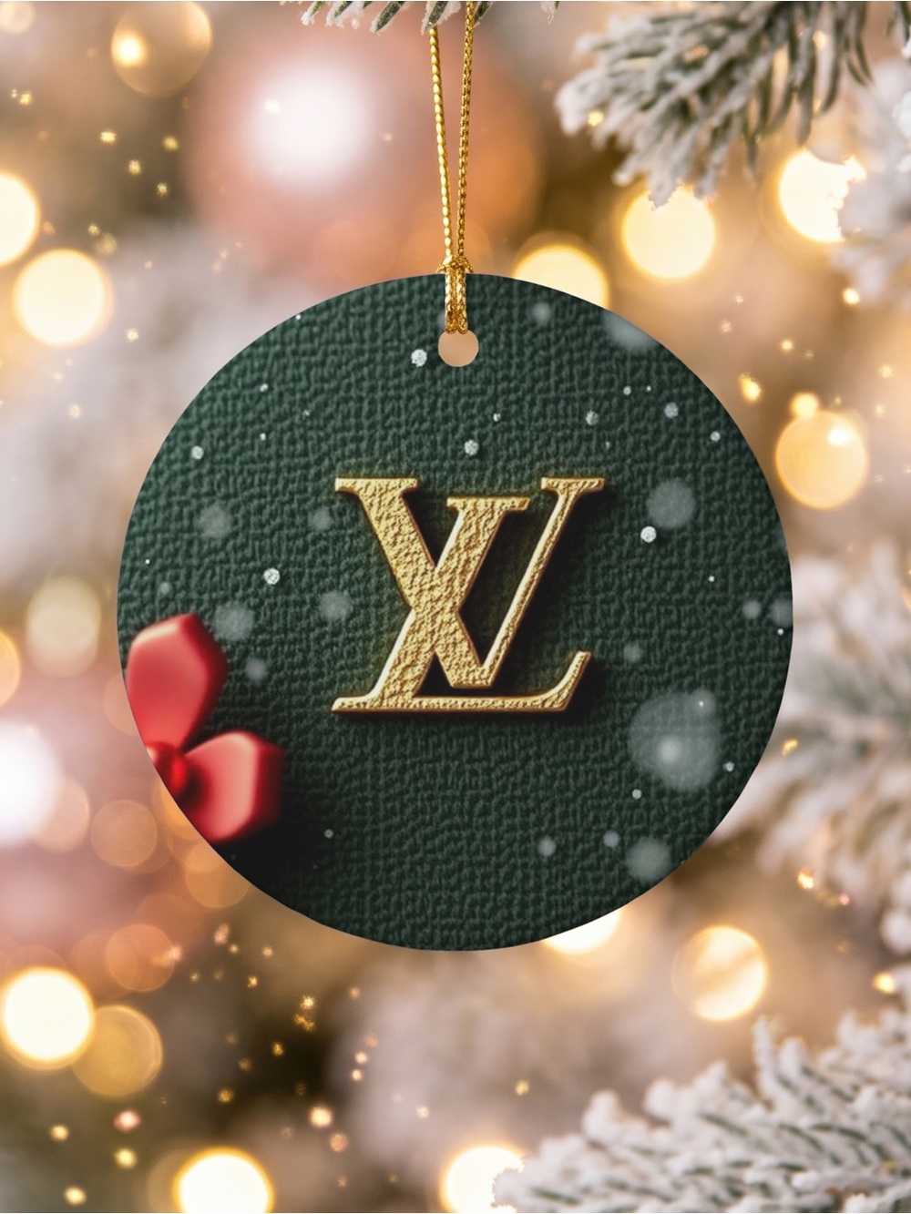 HANDMADE FASHION Ceramic Christmas Ornament
